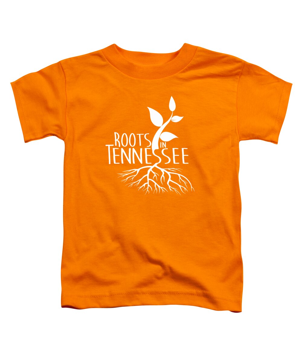 Roots In Tennessee Toddler T-Shirt featuring the digital art Roots in Tennessee Seedlin by Heather Applegate