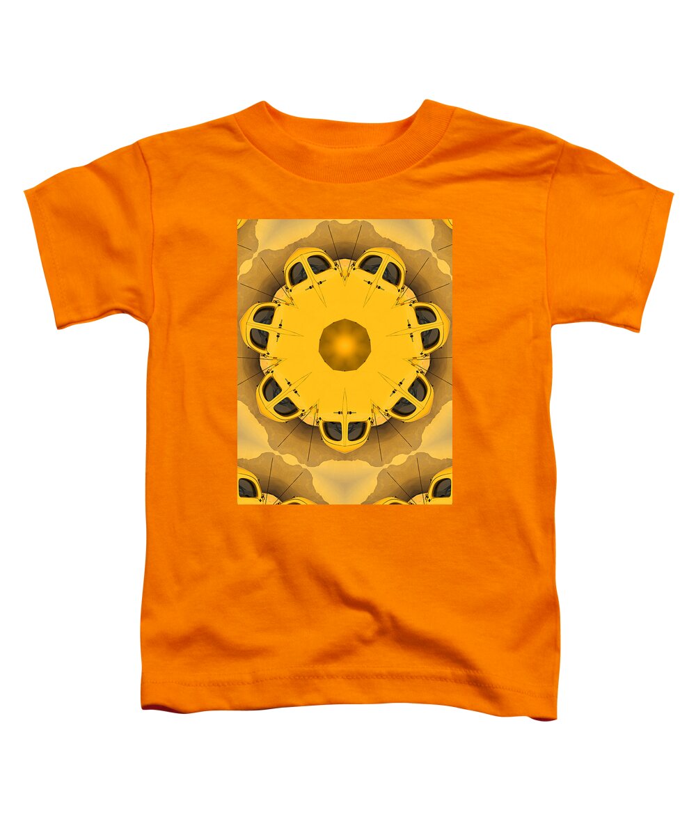 Pinwheel Toddler T-Shirt featuring the digital art Rozwell by Peter J Sucy