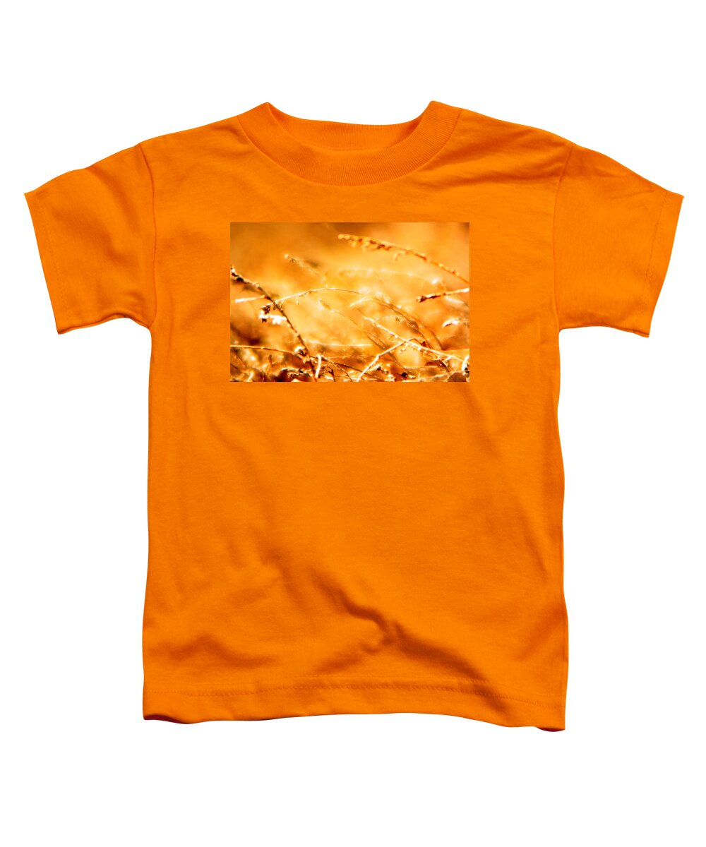 Grass Toddler T-Shirt featuring the photograph Shimmer by Julie Lueders 