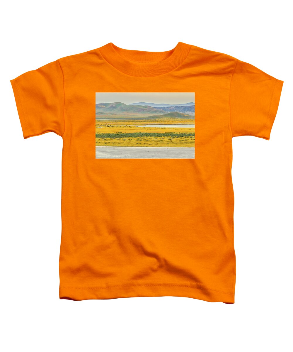 California Toddler T-Shirt featuring the photograph Soda Lake to Caliente Range by Marc Crumpler