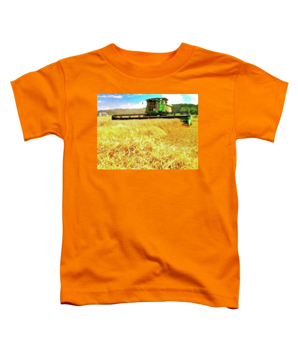Harvest Toddler T-Shirt featuring the photograph Summer Harvest by Kevyn Bashore
