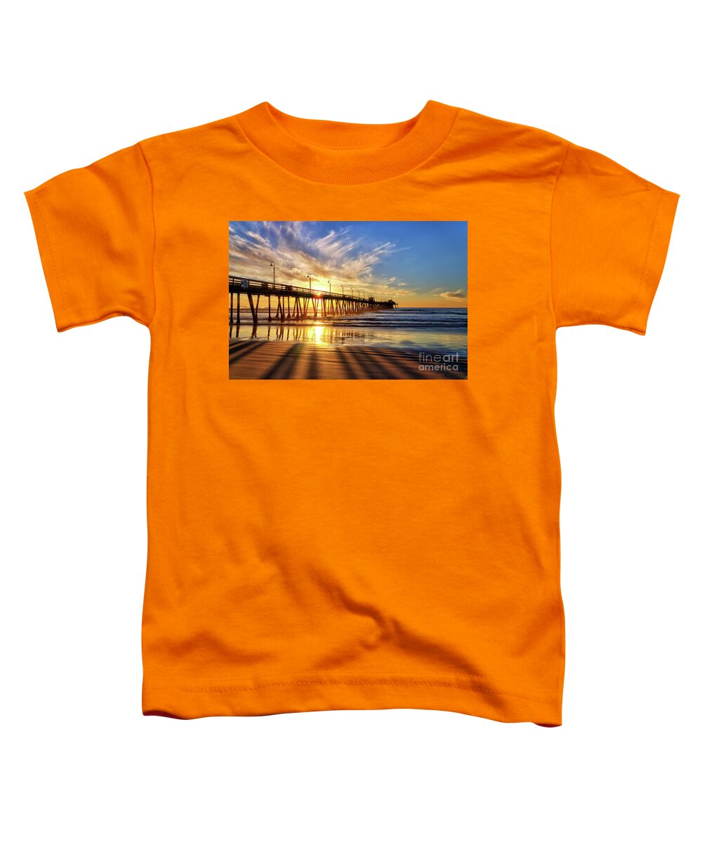 Sun Toddler T-Shirt featuring the photograph Sun and Shadows by Eddie Yerkish