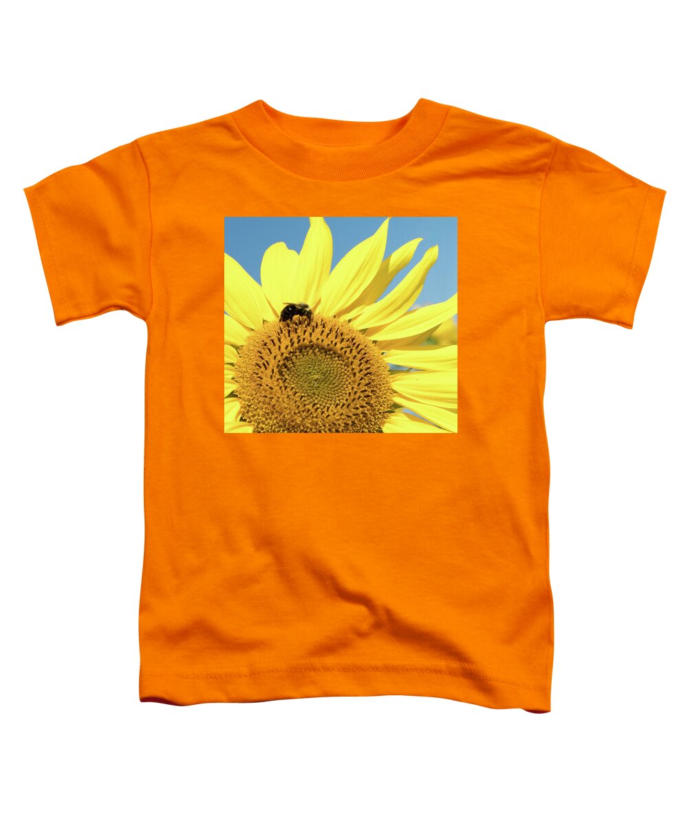 Agriculture Toddler T-Shirt featuring the photograph Sunflower by Nick Mares