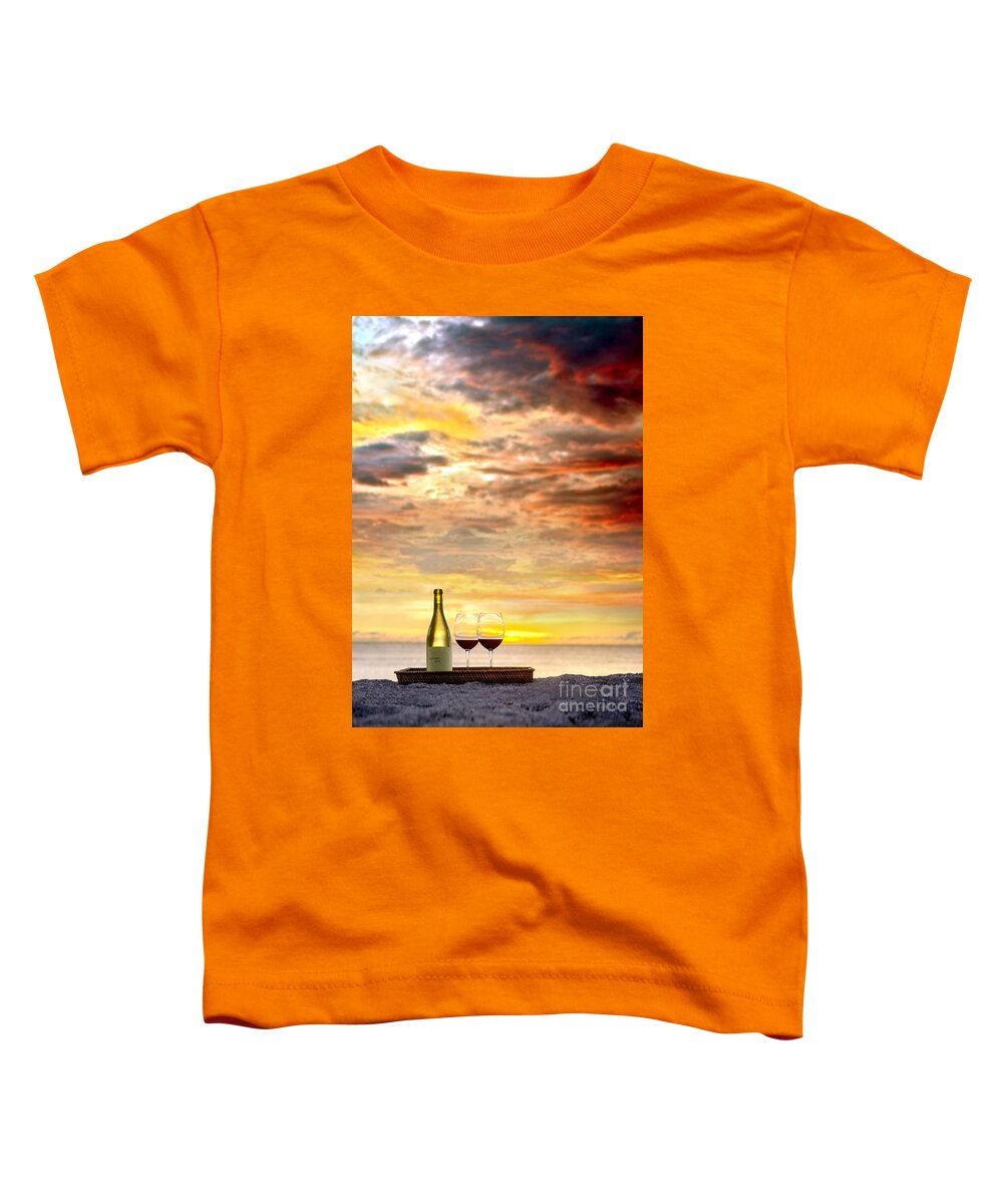 Sunset Devine Toddler T-Shirt featuring the photograph Sunset Devine by Jon Neidert