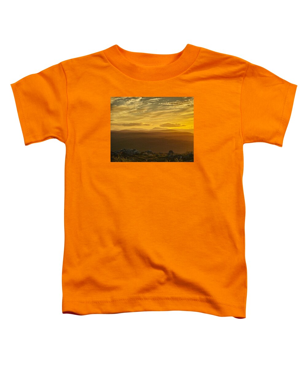 Sunset Toddler T-Shirt featuring the photograph Sunset by Pekka Sammallahti