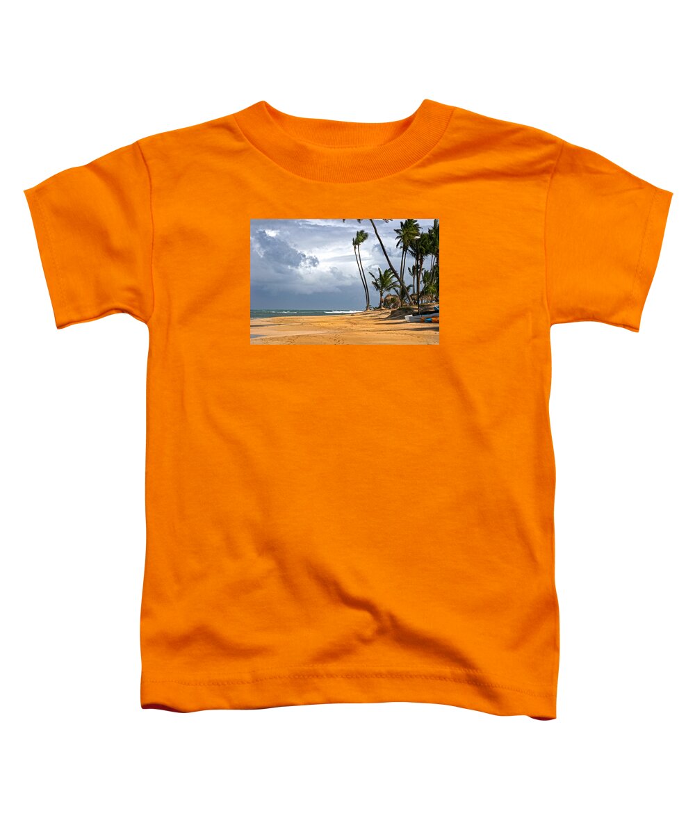 Palms Toddler T-Shirt featuring the photograph Sway by Robert Och