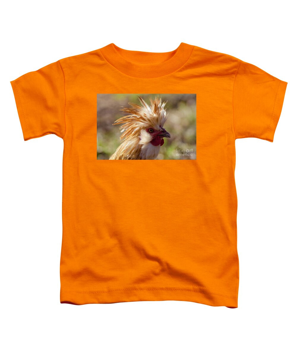 Chicken Toddler T-Shirt featuring the photograph That My Boy by Donna Brown