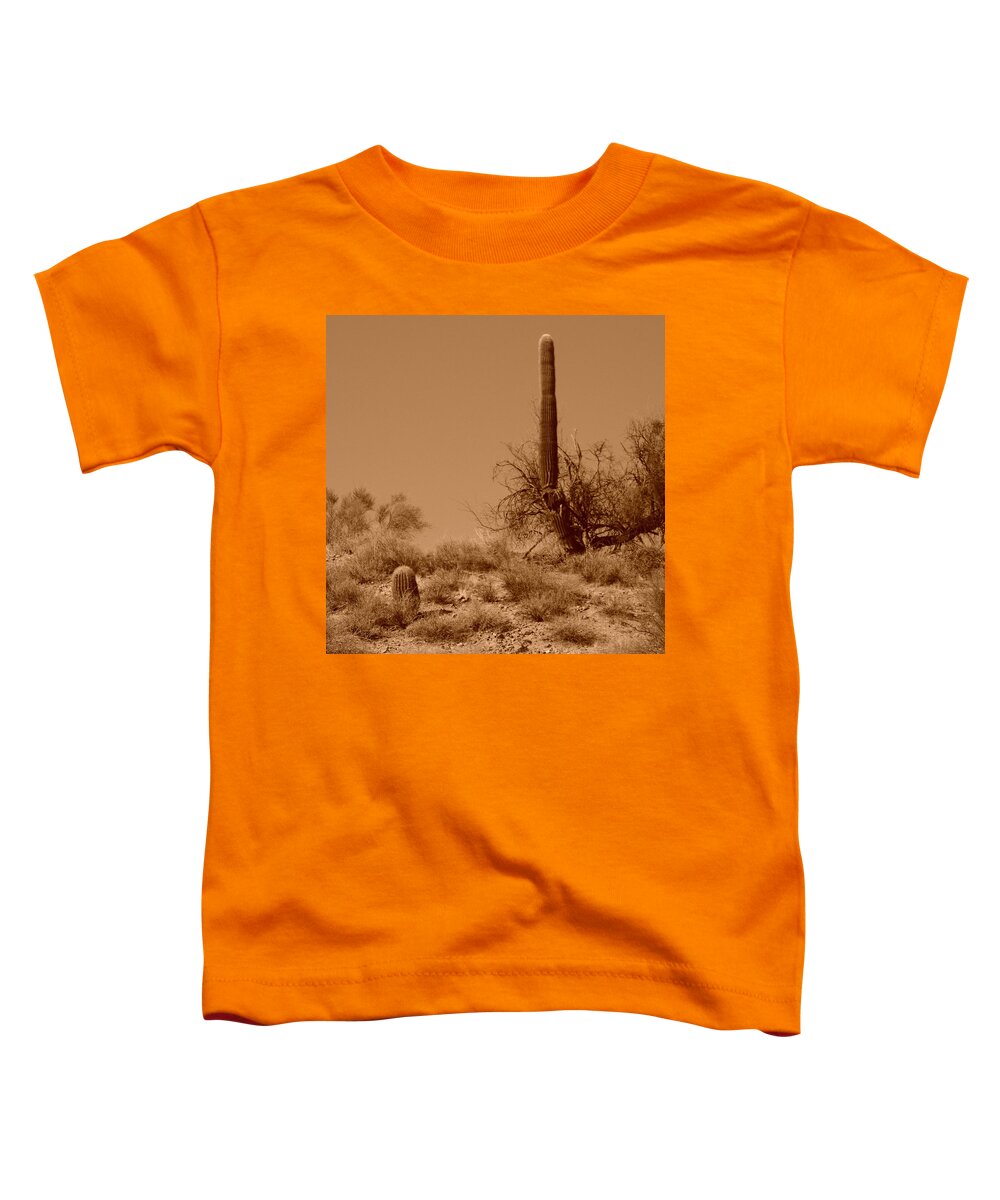 Ageless Sonoran Desert Toddler T-Shirt featuring the photograph The Ageless Sonoran Desert by Bill Tomsa