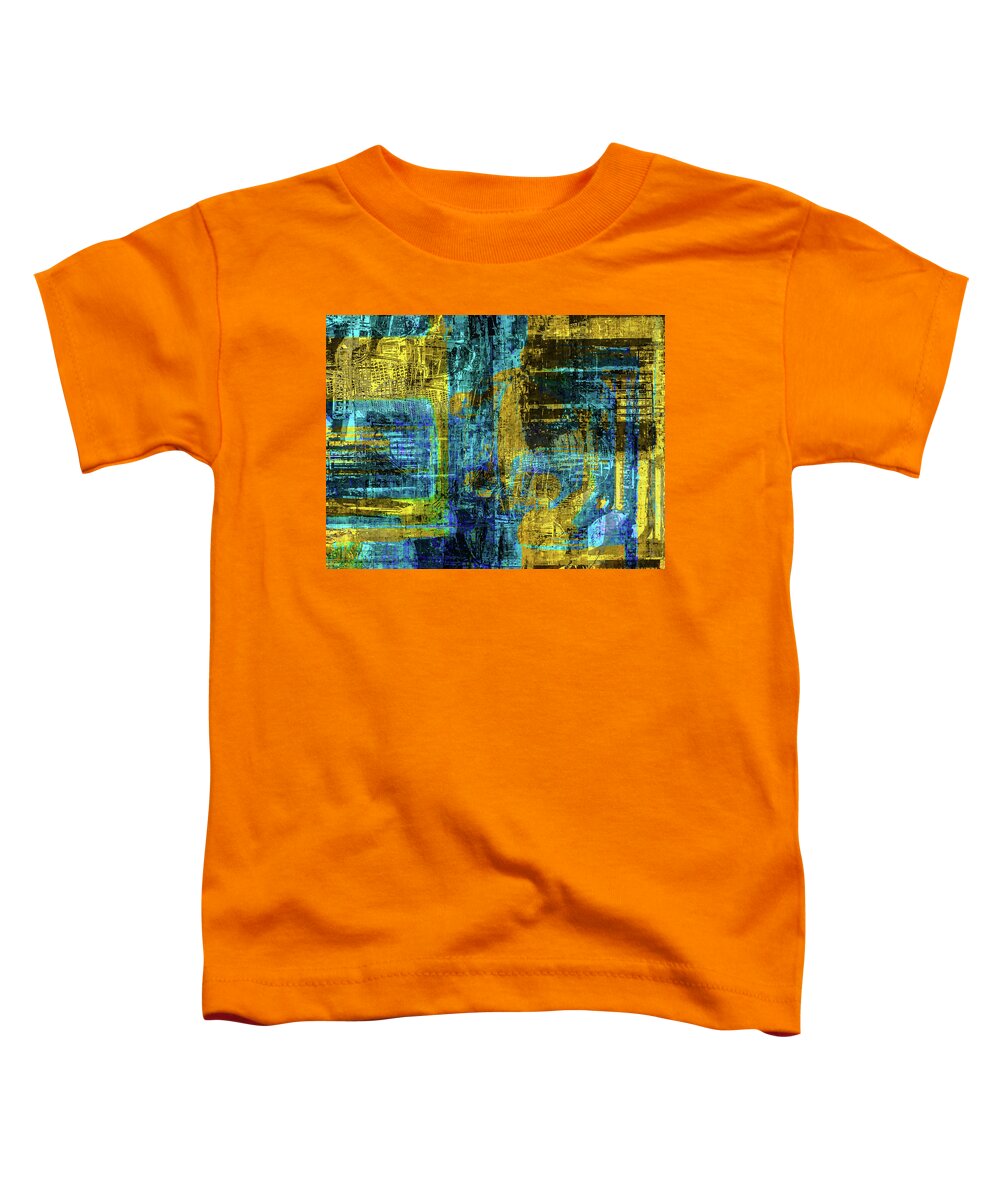 Abstract Art Toddler T-Shirt featuring the photograph The beginning of the New World by Gabi Hampe