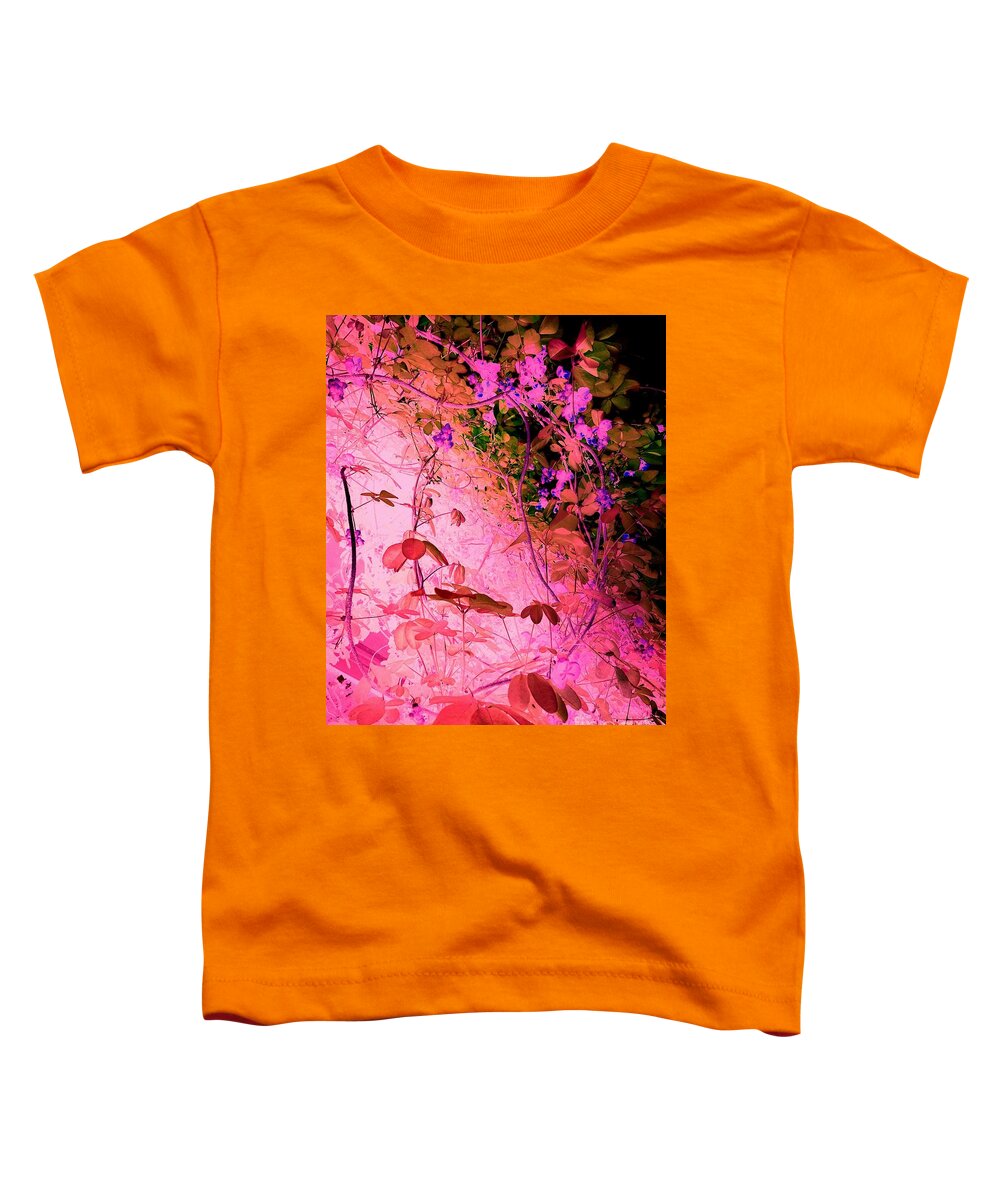 Photography Toddler T-Shirt featuring the photograph The Glowing Vine by Nancy Kane Chapman