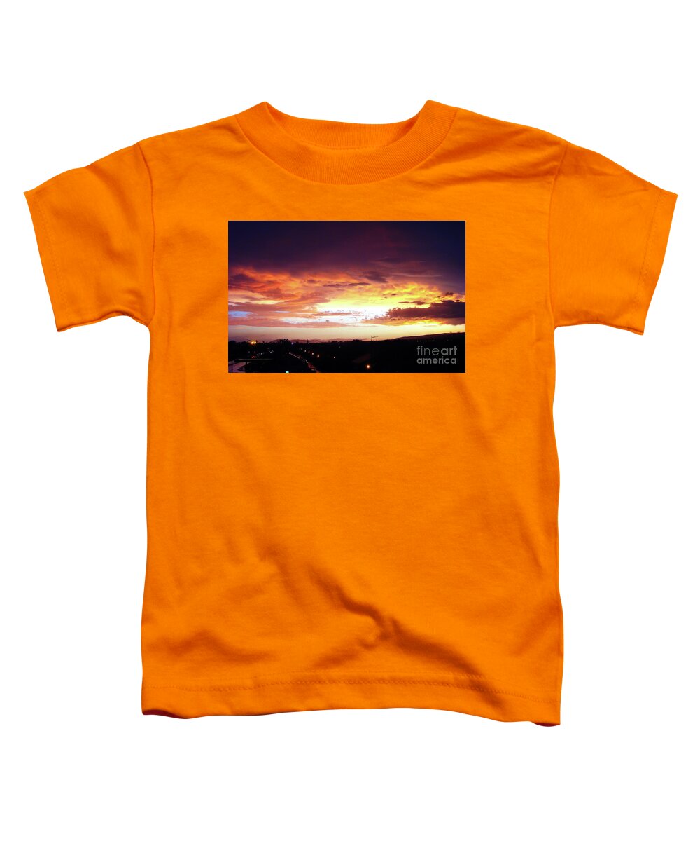 Clouds Toddler T-Shirt featuring the photograph The Sky Beyond by Jasna Dragun