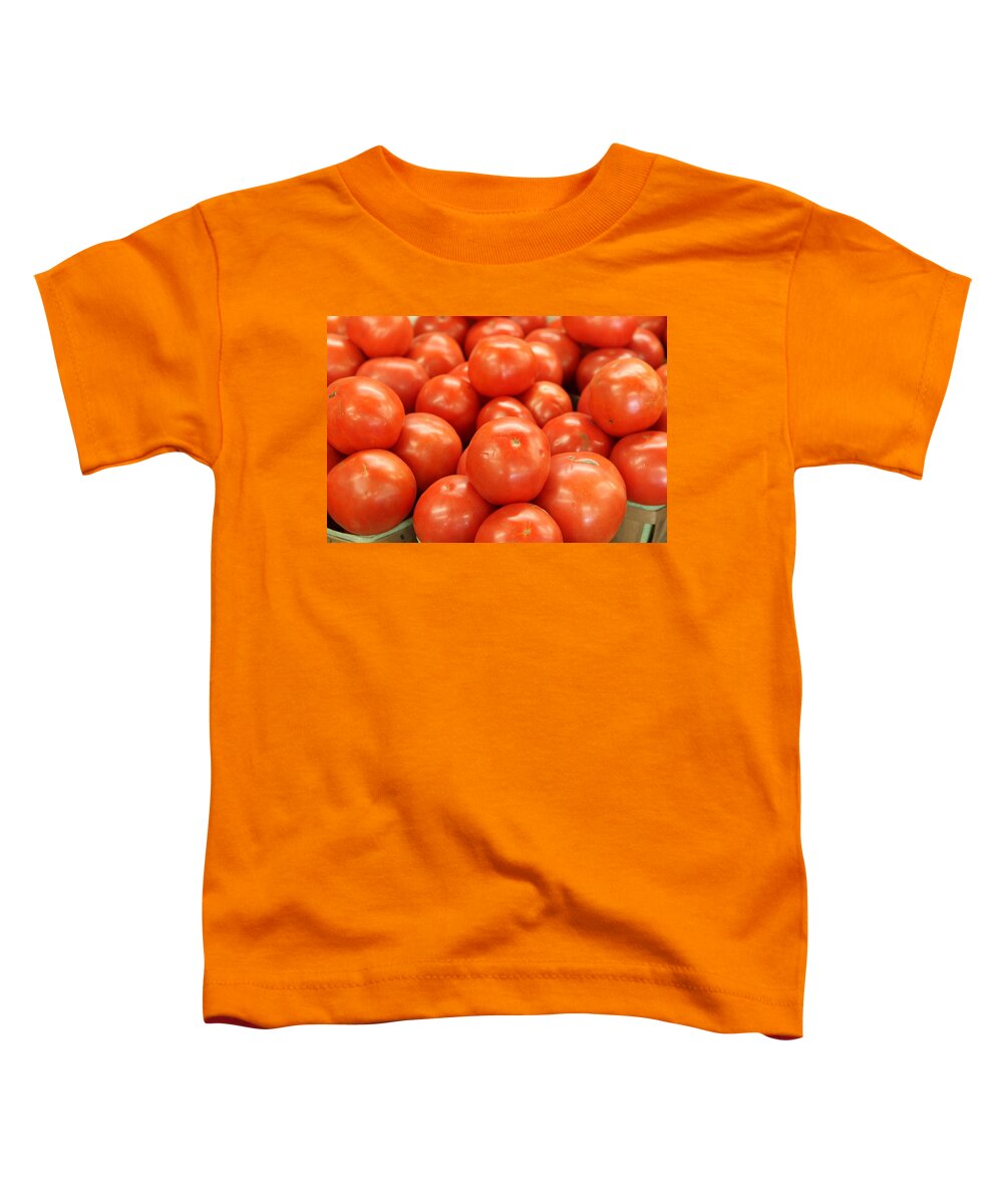 Food Toddler T-Shirt featuring the photograph Tomatoes 247 by Michael Fryd