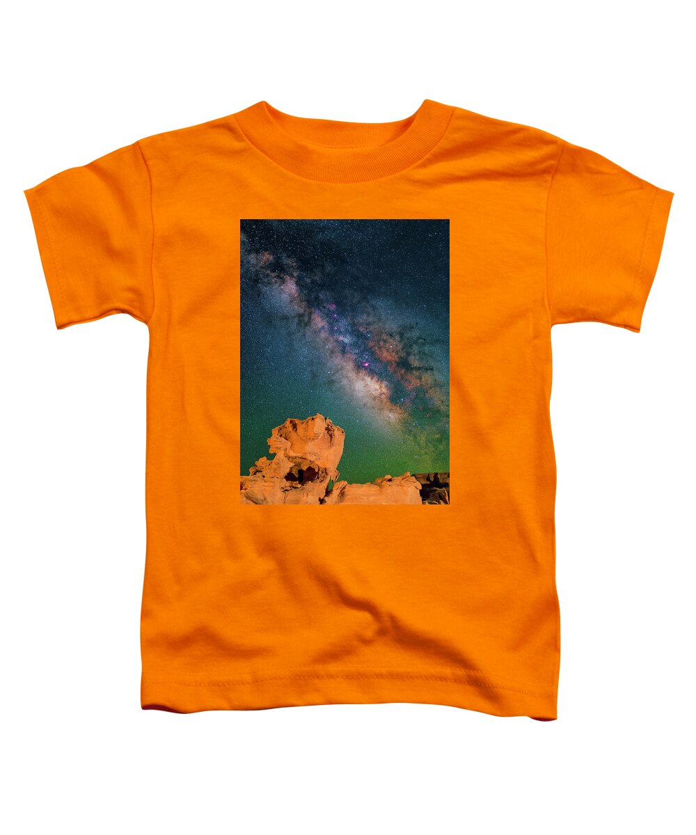 Astronomy Toddler T-Shirt featuring the photograph Turtles All The Way Down by Ralf Rohner