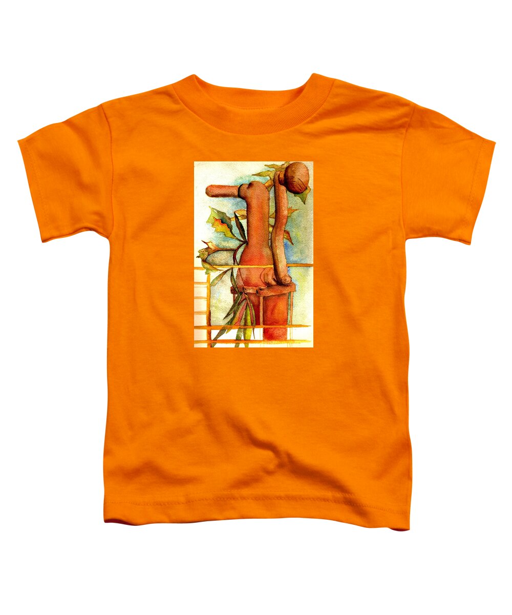 Watercolor Toddler T-Shirt featuring the painting Unfinished Watercolor by Jim Harris