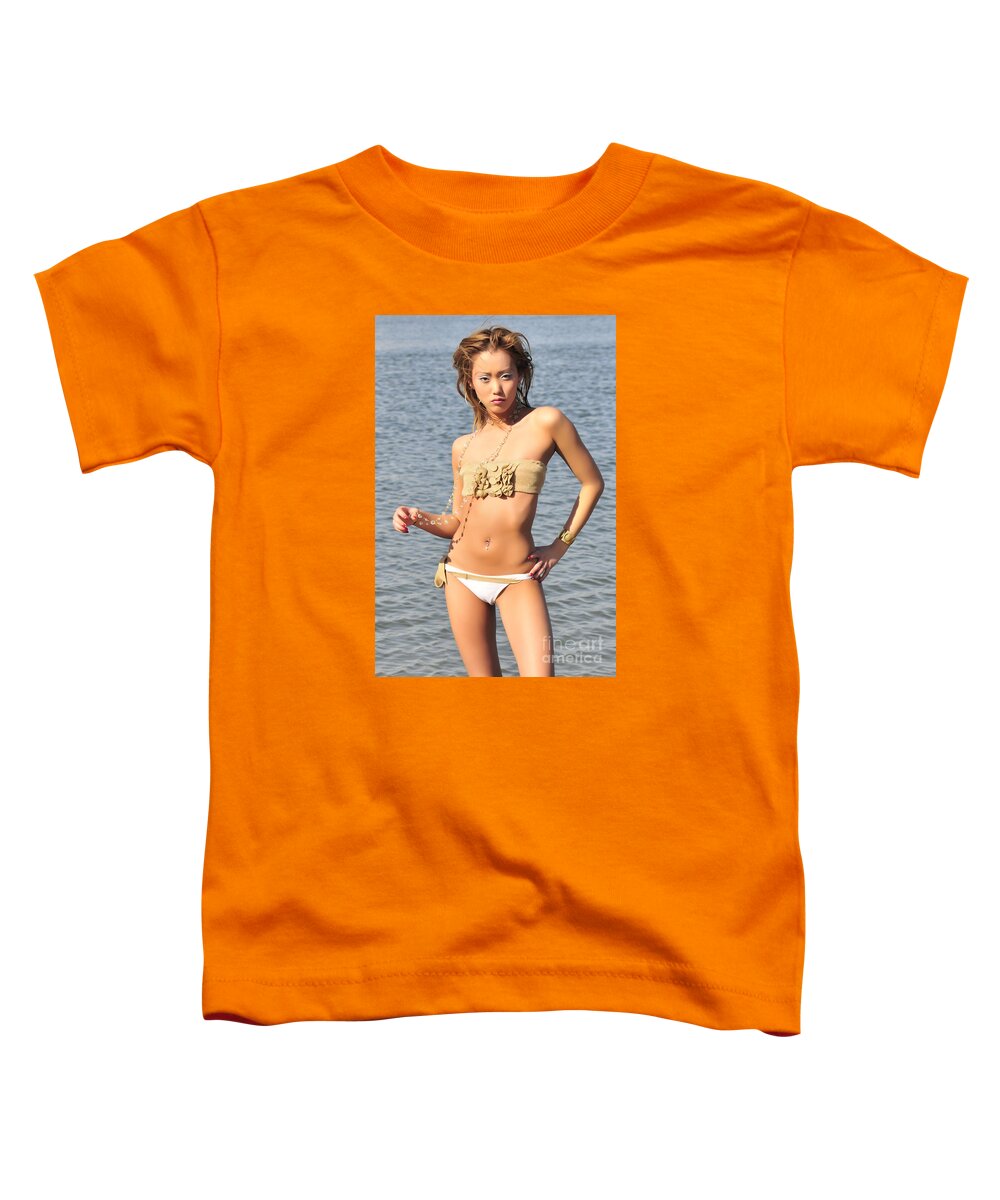 Glamour Photographs Toddler T-Shirt featuring the photograph Unrelenting by Robert WK Clark