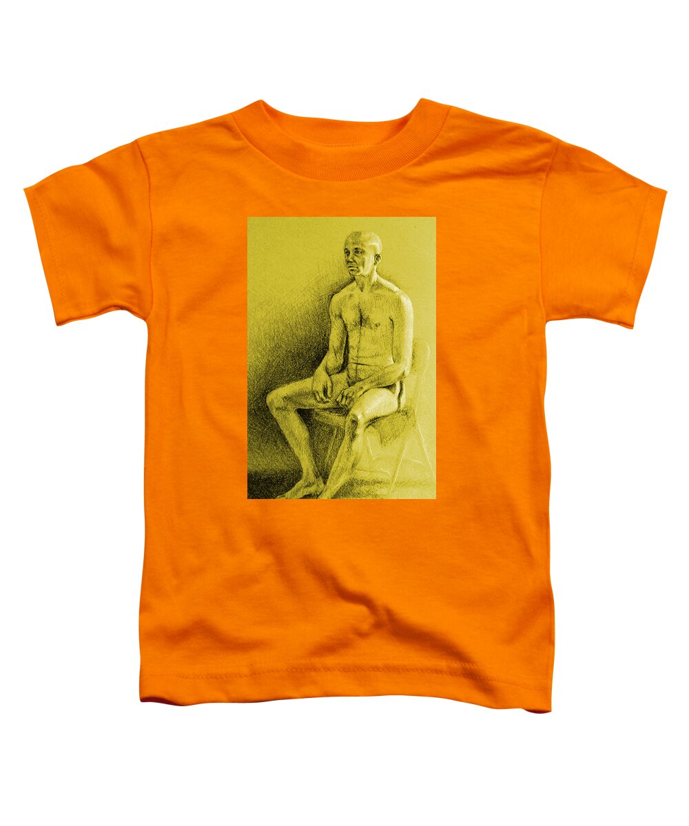 Man Toddler T-Shirt featuring the photograph Waiting To Be Called by Jay Milo