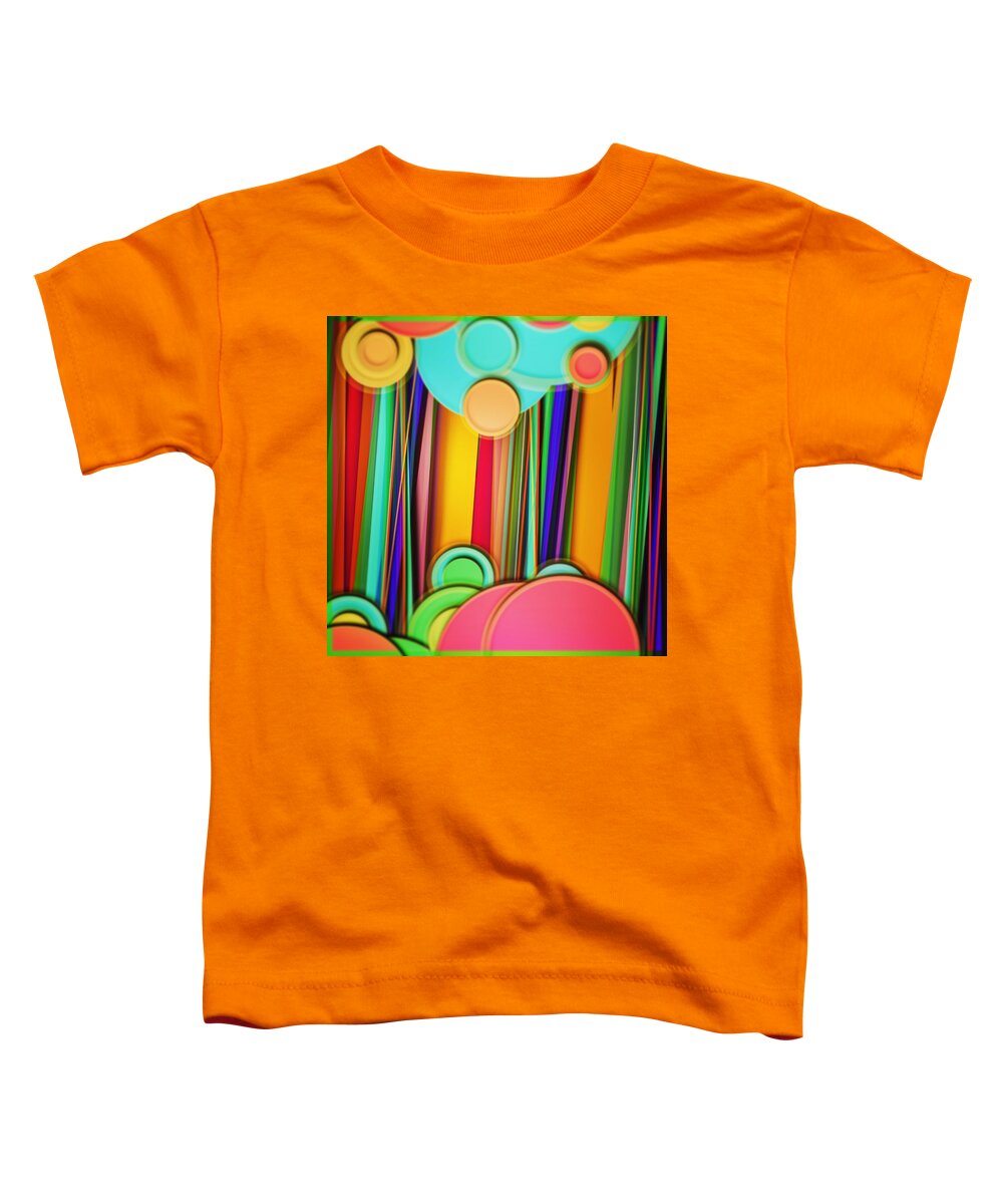 Wallpaper Toddler T-Shirt featuring the digital art Wallpaper 15 by Marko Sabotin