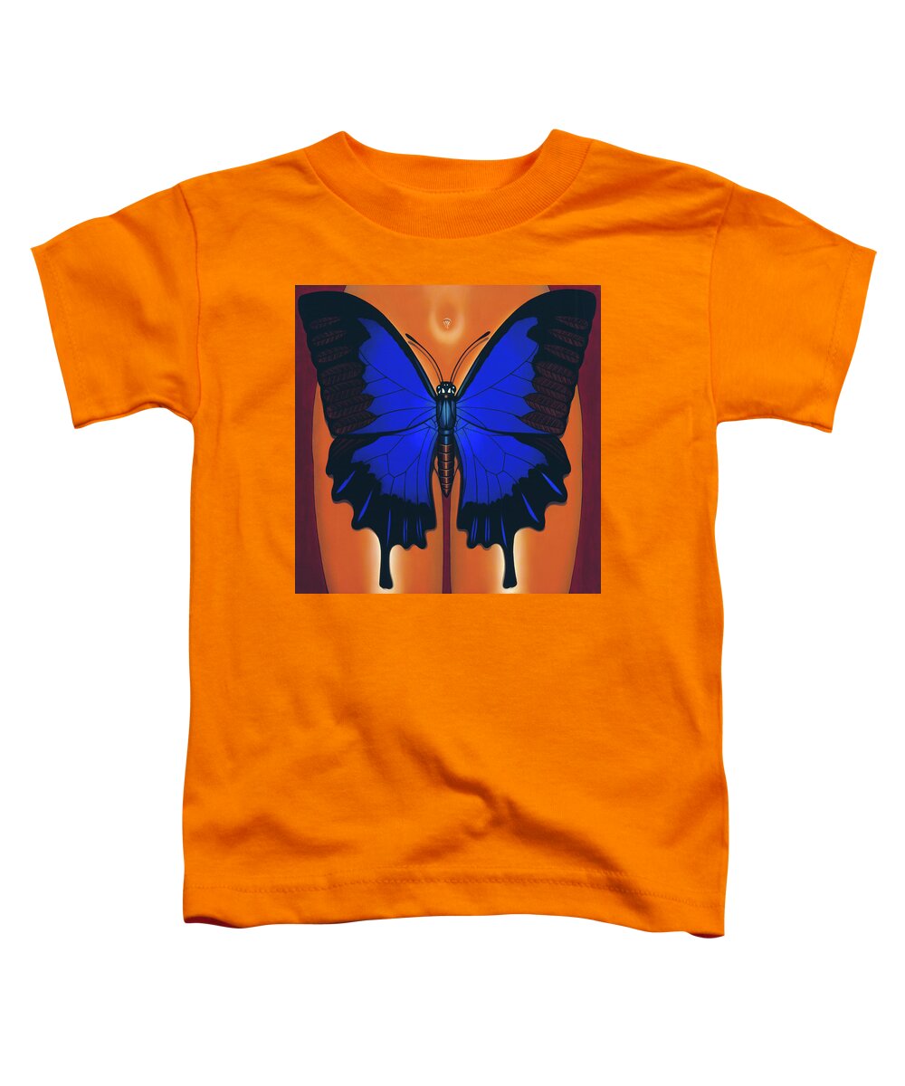  Toddler T-Shirt featuring the painting Wandering Dream 2 by Paxton Mobley