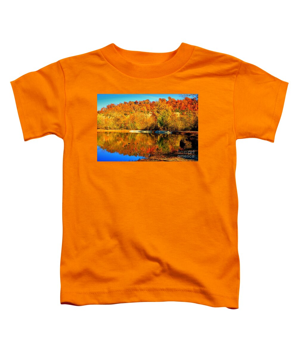 Fall Toddler T-Shirt featuring the photograph Welcome Fall by Ty Shults