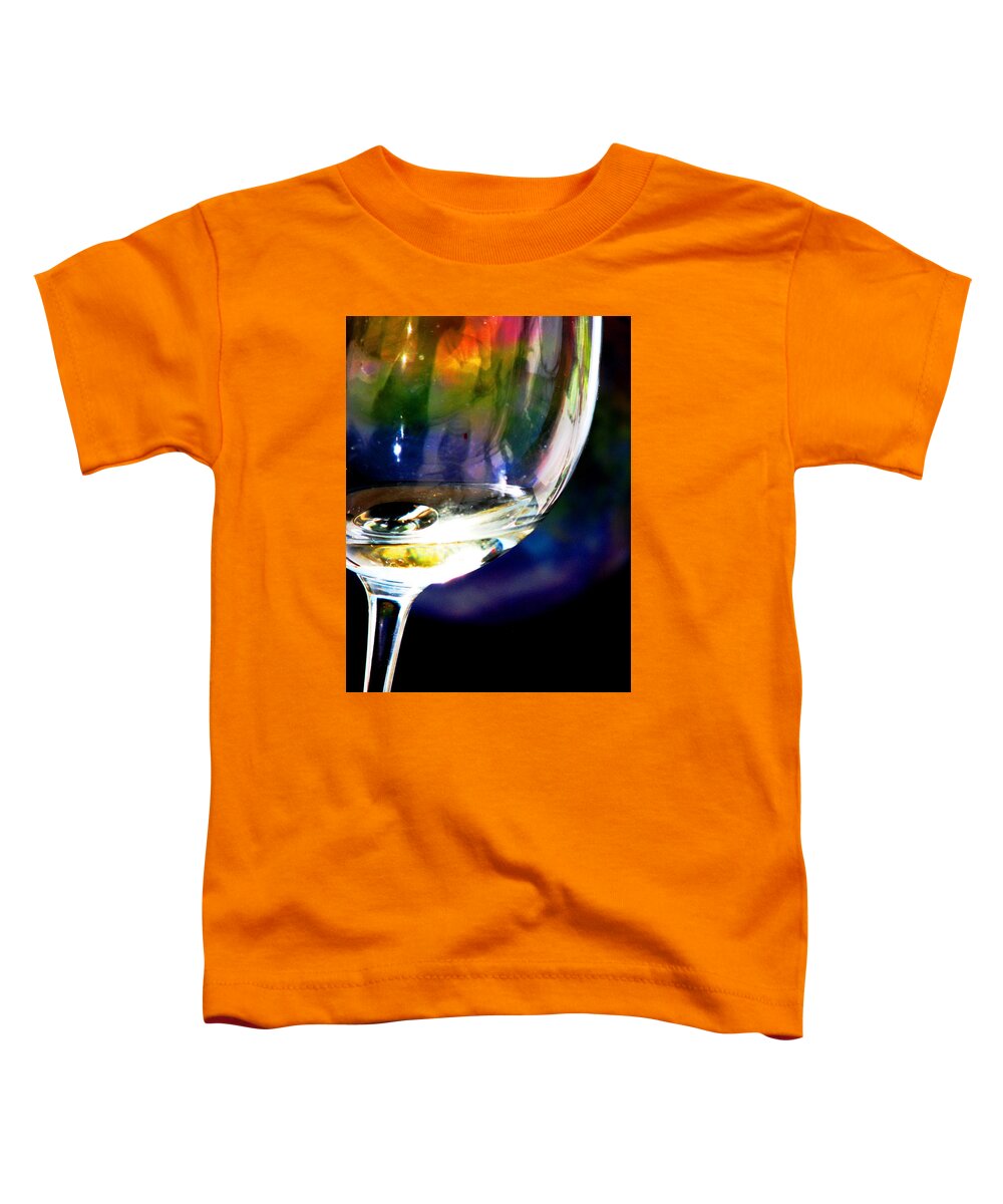 Chardonnay Toddler T-Shirt featuring the photograph Wine Tasting by Angela Davies