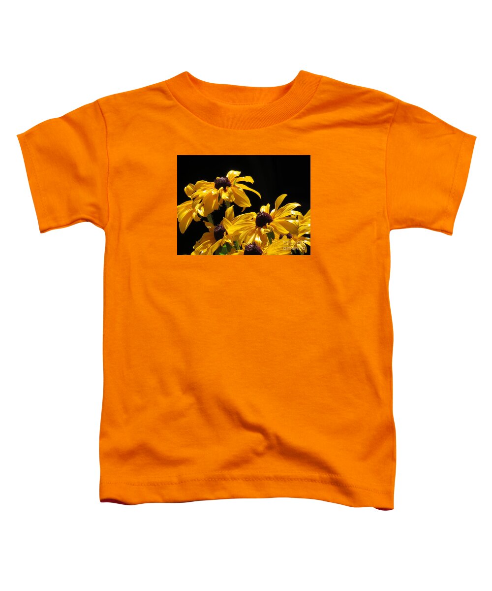 Nature Toddler T-Shirt featuring the photograph Yellow Flower 2 by Christy Garavetto