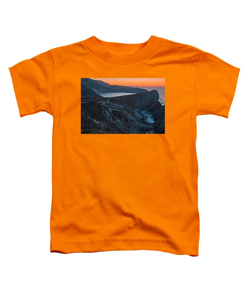 Lulworth Cove Toddler T-Shirt featuring the photograph Lulworth Cove - England #7 by Joana Kruse