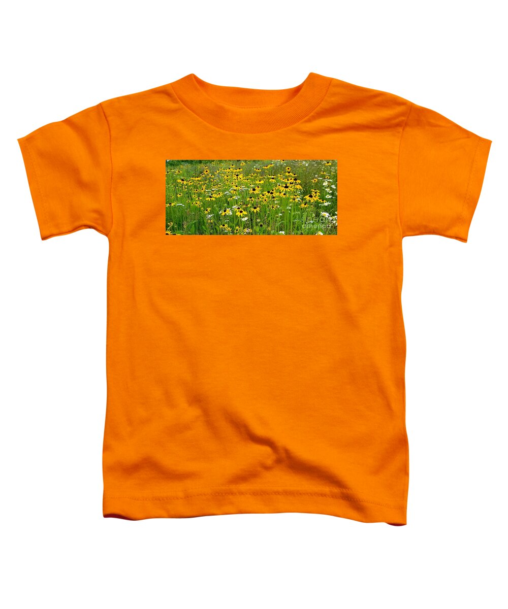 Sea Toddler T-Shirt featuring the photograph Meadow Flowers 1 by Michael Graham