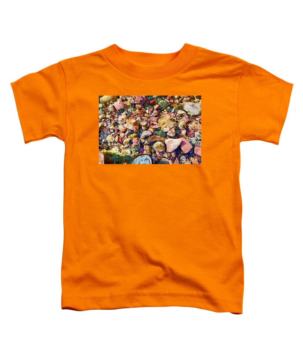 Las Vegas Toddler T-Shirt featuring the photograph Natural Mosaic by Debra Grace Addison