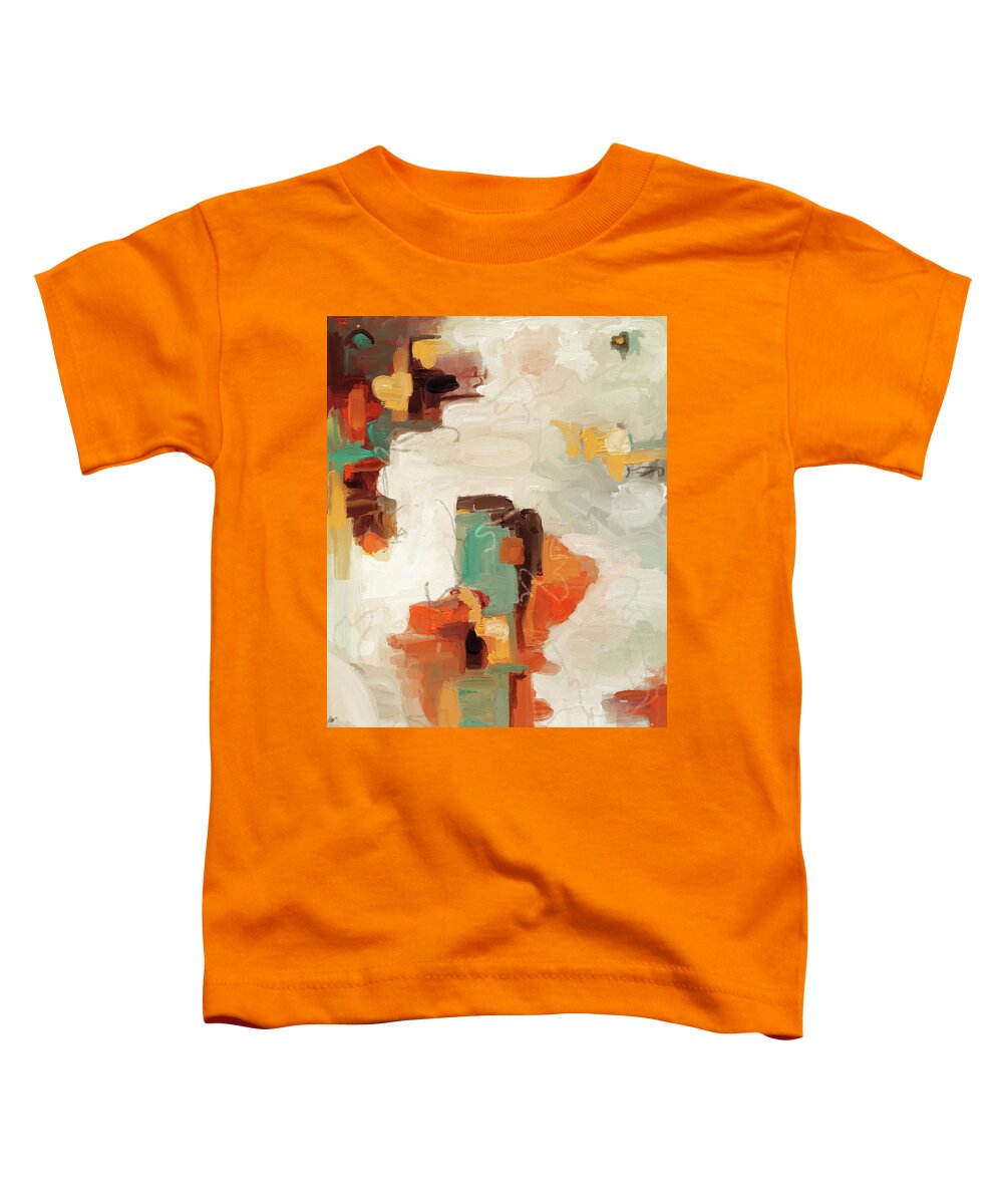 Vivid Toddler T-Shirt featuring the digital art Passages by Jo-Anne Gazo-McKim
