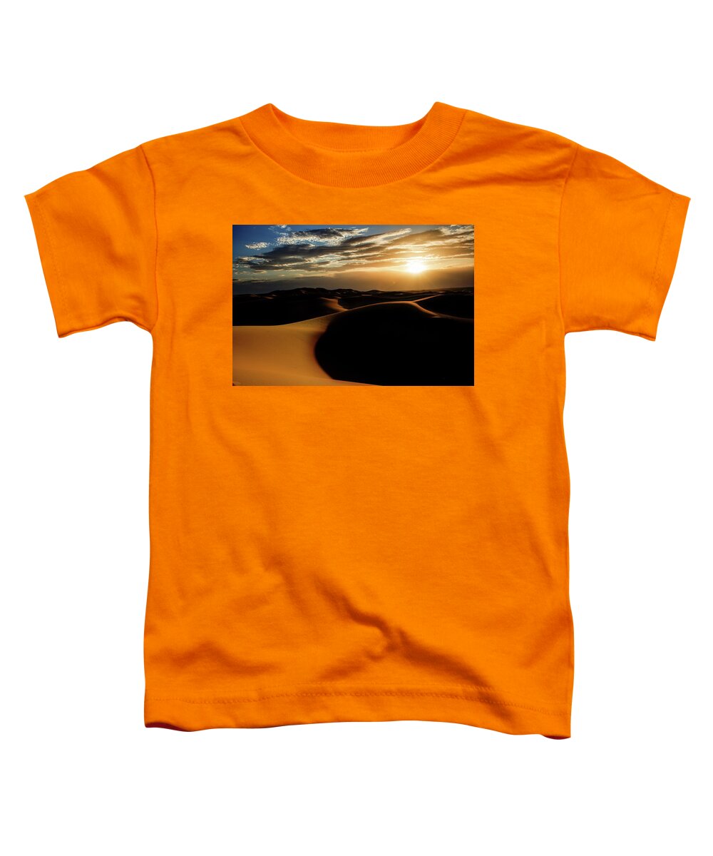 Africa Toddler T-Shirt featuring the photograph Sahara desert by Robert Grac