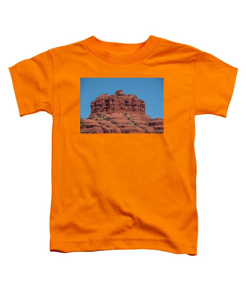 Sedona Toddler T-Shirt featuring the photograph Sedona Arizona by Alan Goldberg