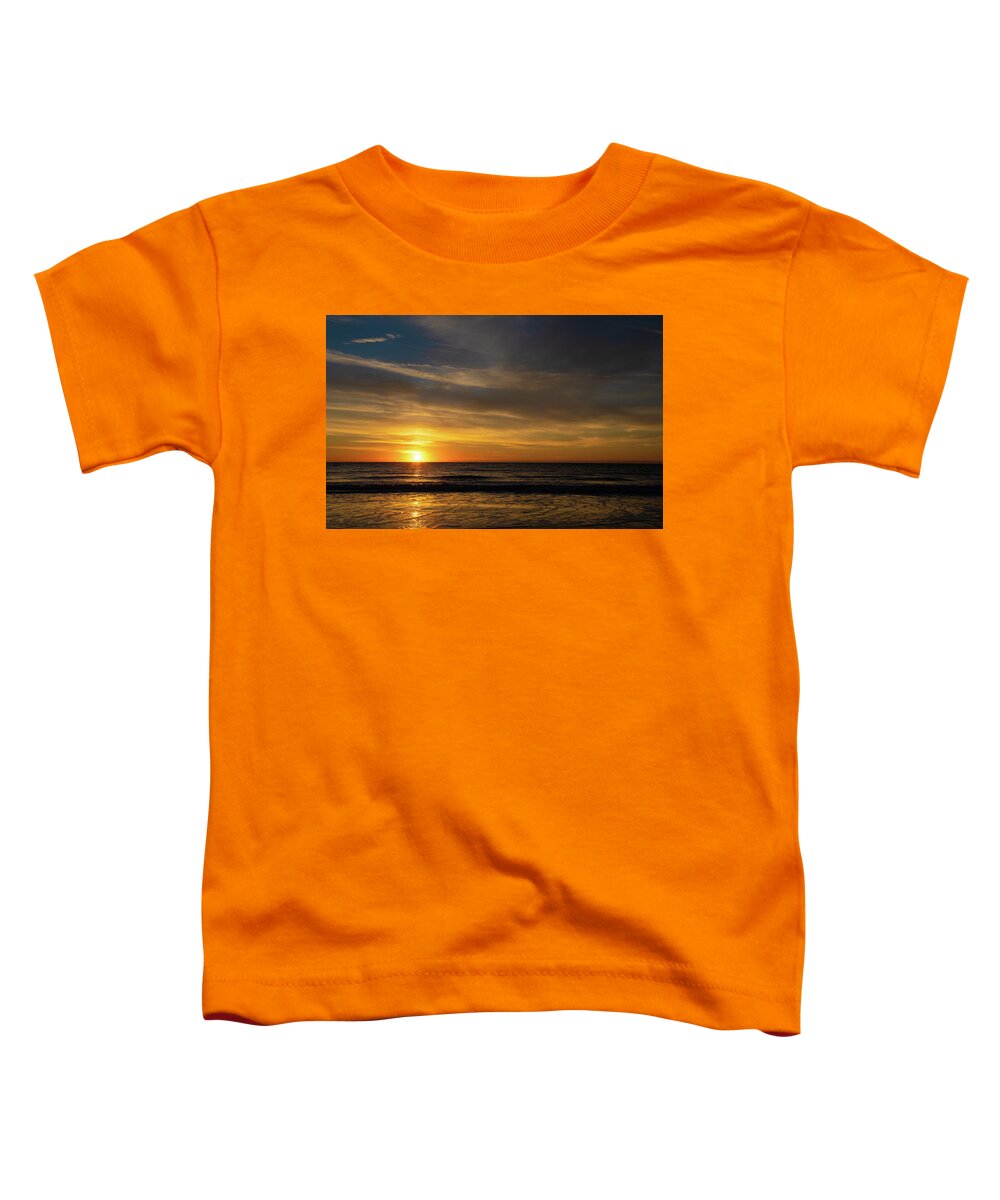 Sunrise Toddler T-Shirt featuring the photograph Sunrise Over Hilton Head No. 0358 by Dennis Schmidt