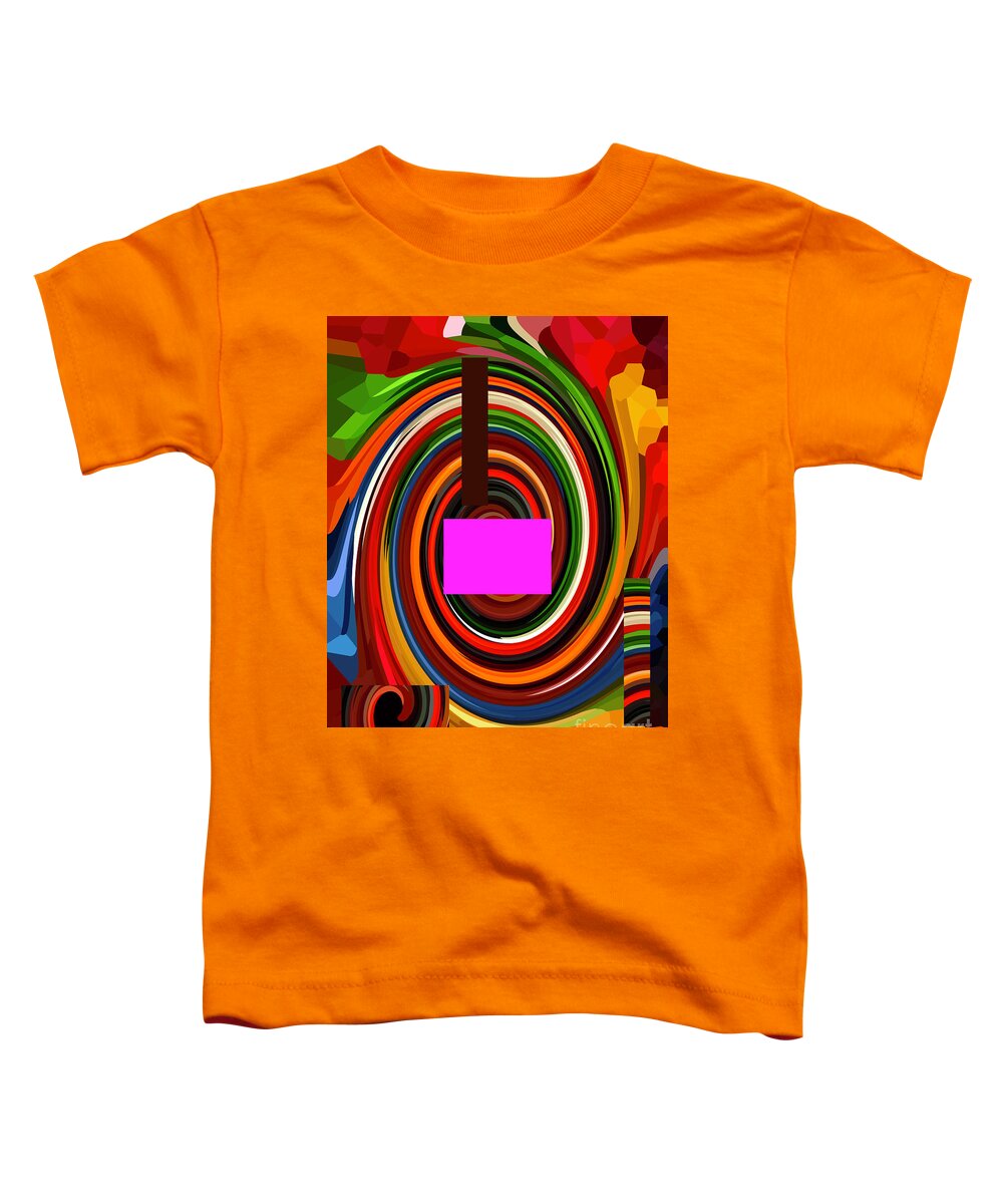Walter Paul Bebirian: Volord Kingdom Art Collection Grand Gallery Toddler T-Shirt featuring the digital art 2-5-2071babcd by Walter Paul Bebirian