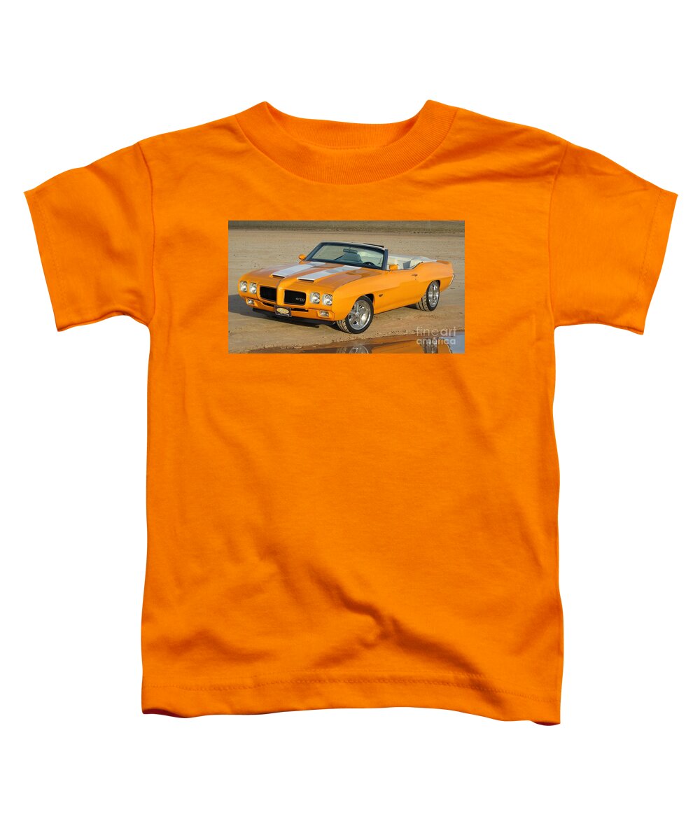 Vintage Toddler T-Shirt featuring the photograph Pontiac GTO #1 by Action