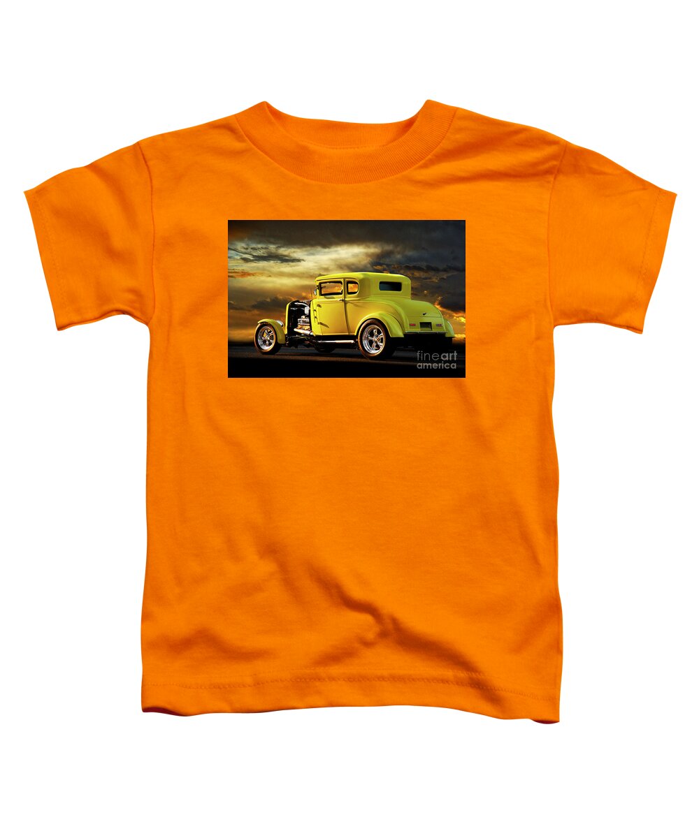 1931 Ford Coupe Toddler T-Shirt featuring the photograph 1931 Ford Model A Coupe by Dave Koontz
