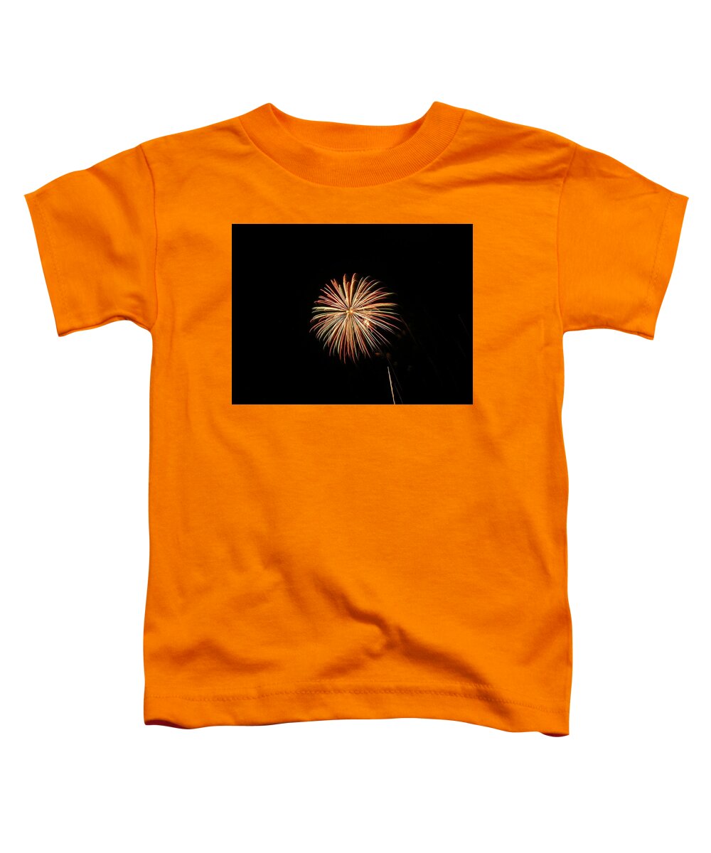 Fireworks Toddler T-Shirt featuring the photograph Fireworks #39 by George Pennington