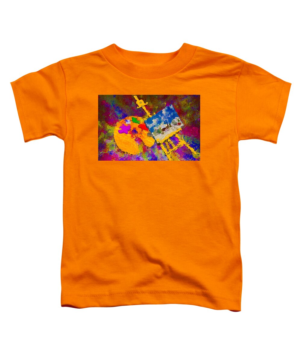 Digital Art Artist Toddler T-Shirt featuring the digital art Artist by Bob Shimer