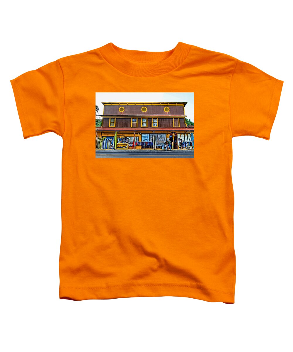 Panoramic Toddler T-Shirt featuring the photograph Surf n Sea by DJ Florek