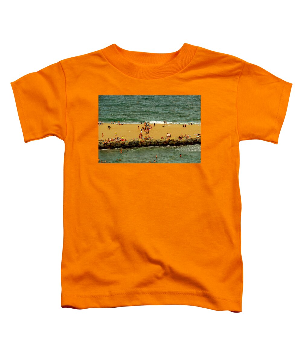 Landscape Toddler T-Shirt featuring the photograph Beach by AE Jones