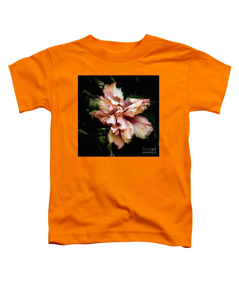Double Bloom Toddler T-Shirt featuring the photograph Double Bloom Hibiscus by Neala McCarten