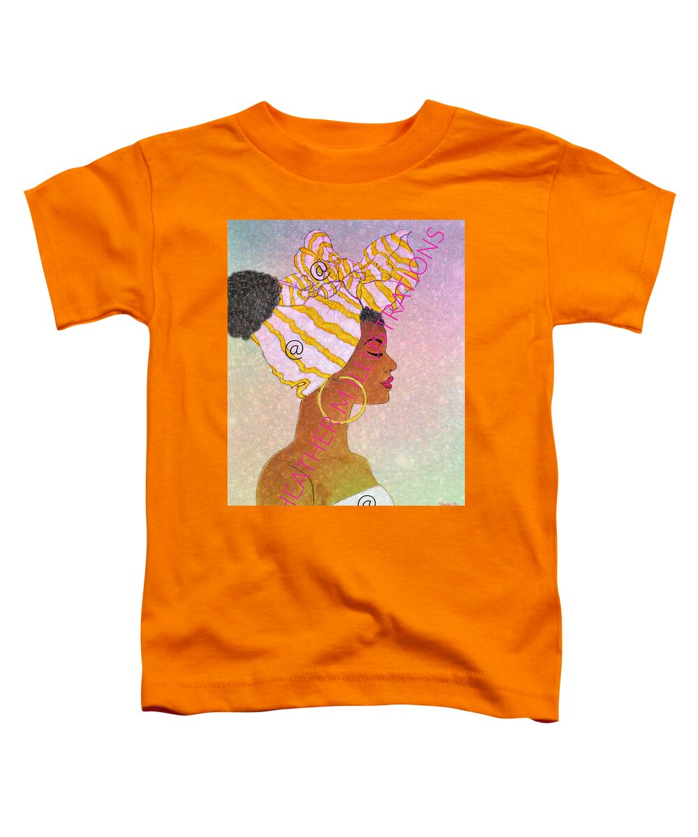 Woman Toddler T-Shirt featuring the mixed media Dream 3 by Heather M Photography and Illustrations