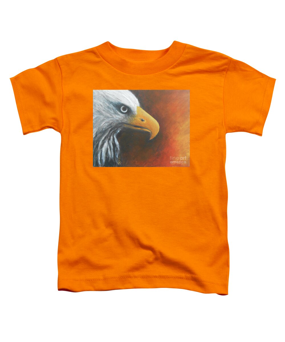 Fierce Beauty Toddler T-Shirt featuring the painting Fierce Beauty by Jane See