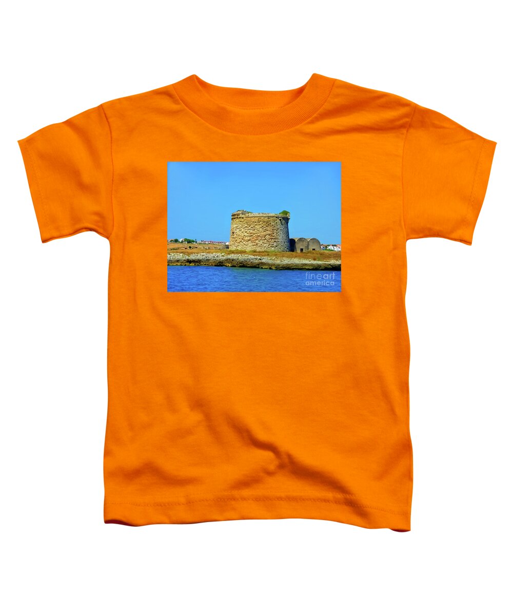 Spain Toddler T-Shirt featuring the photograph Fort Menorca Spain 2018 by Pics By Tony