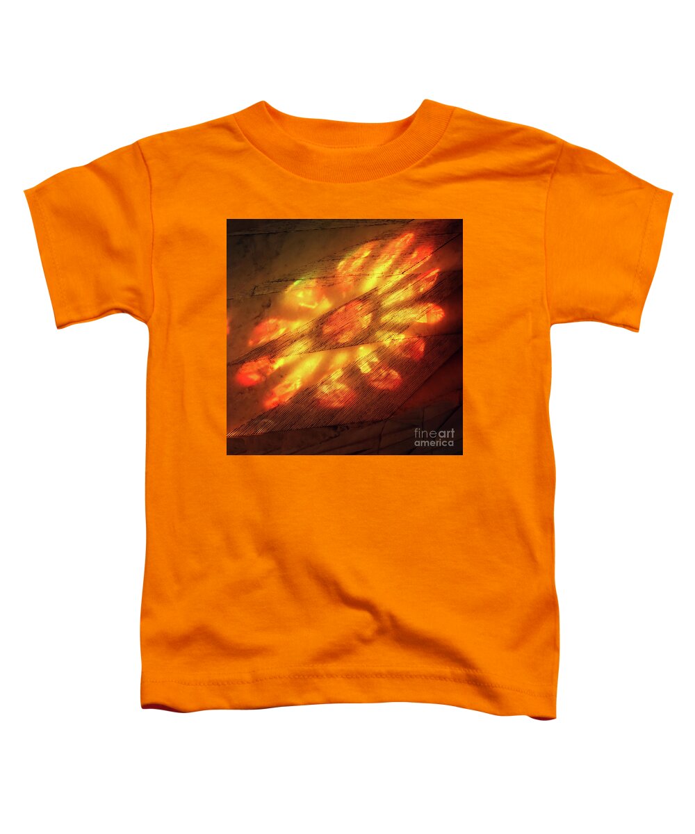 Abstract Toddler T-Shirt featuring the photograph Holy Sunset 12-31-2019 by Rick Locke - Out of the Corner of My Eye