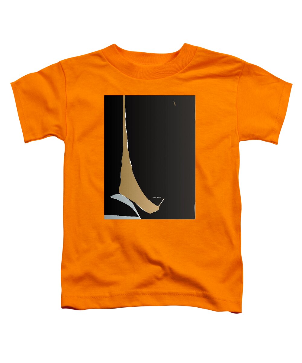 Abstract Toddler T-Shirt featuring the painting I am not alone by Rafael Salazar