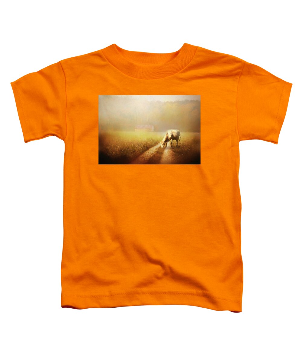 Late Day Calm Toddler T-Shirt featuring the photograph Late Afternoon Calm by Bellesouth Studio