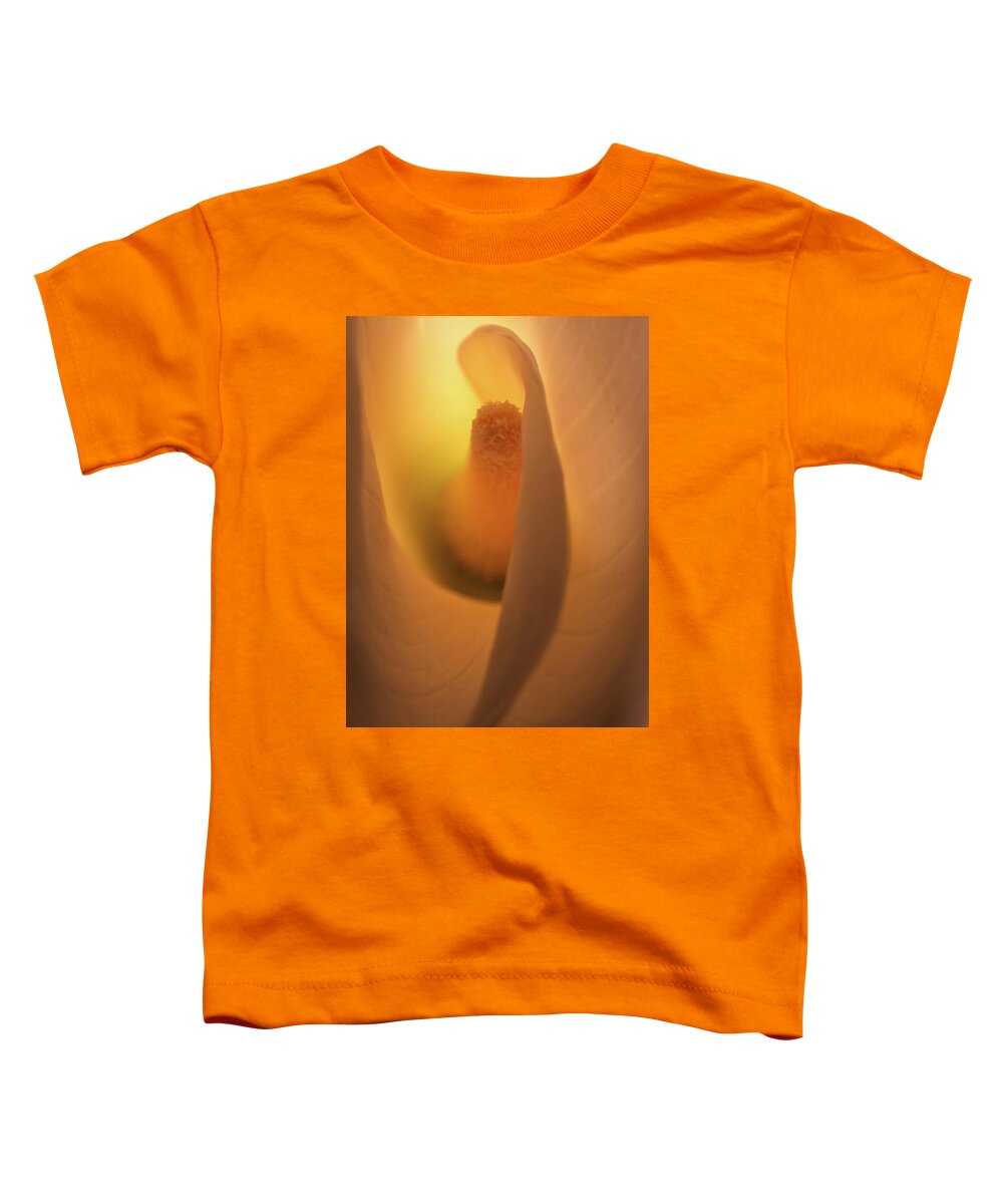 Macro Toddler T-Shirt featuring the photograph Lily 5615 by Julie Powell