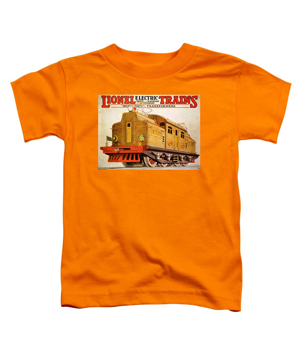 Lionel Trains Toddler T-Shirt featuring the photograph Lionel 3 by Imagery-at- Work