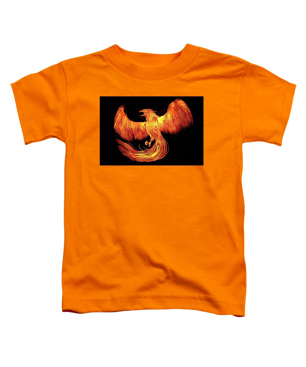 Phoenix Toddler T-Shirt featuring the photograph Phoenix by Stuart Manning