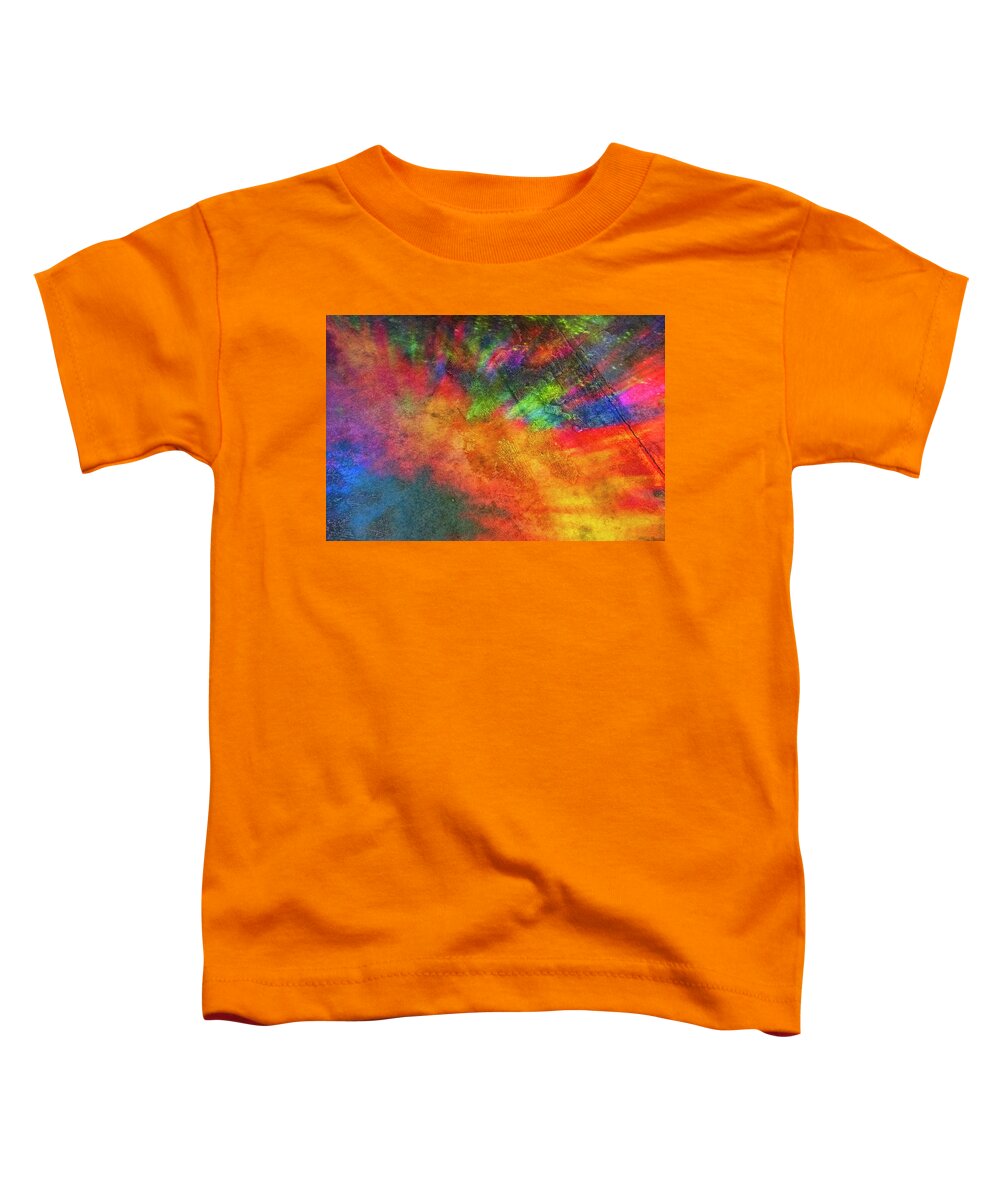 Greensboro Science Center Toddler T-Shirt featuring the photograph Rainbow Light by Melissa Southern